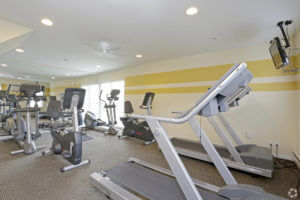 Korman Residential at Willow Shores apartment fitness center
